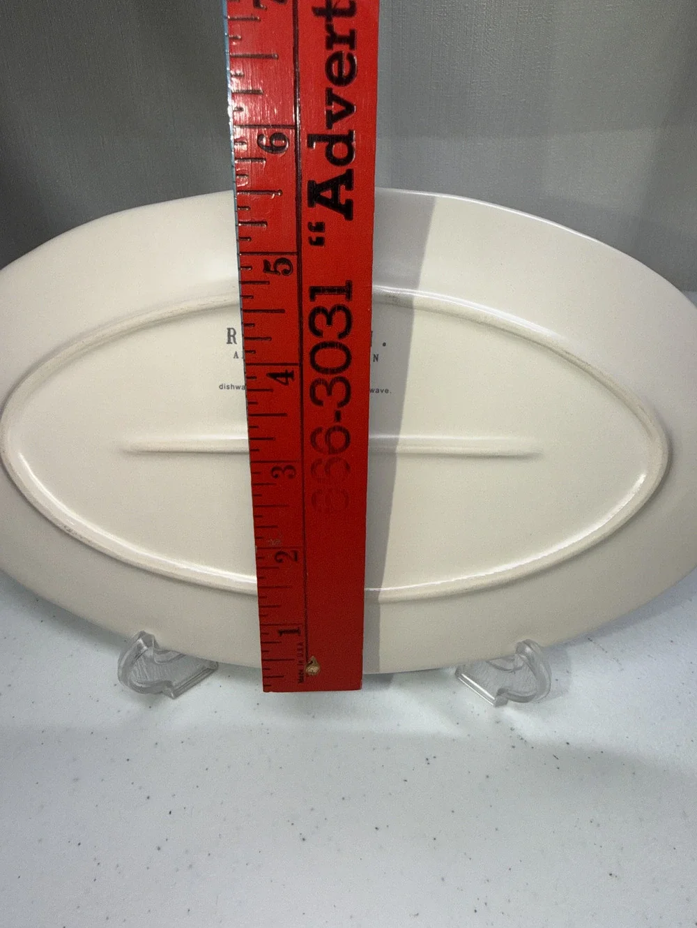 Rae Dunn ENJOY Oval Serving Platter Artisan Collection by Magenta Cottage Farm